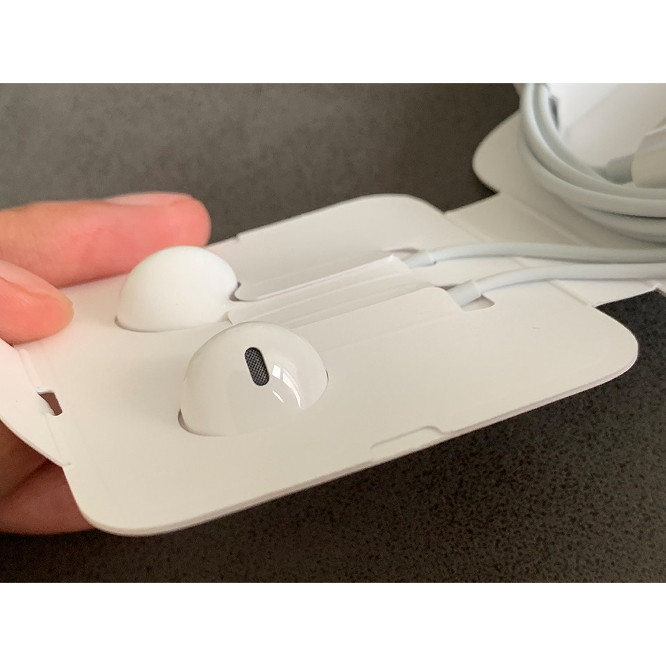 原装正品适用苹果iphone7p6sxr12promax扁头手机耳机