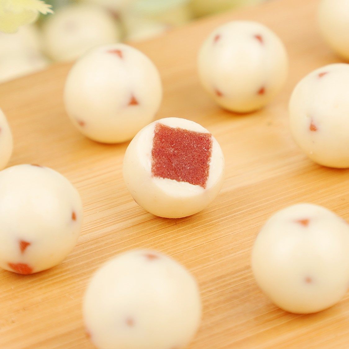 山楂酸奶400g巧克力夹心奶球豆奶乐楂网红同款山楂类制品