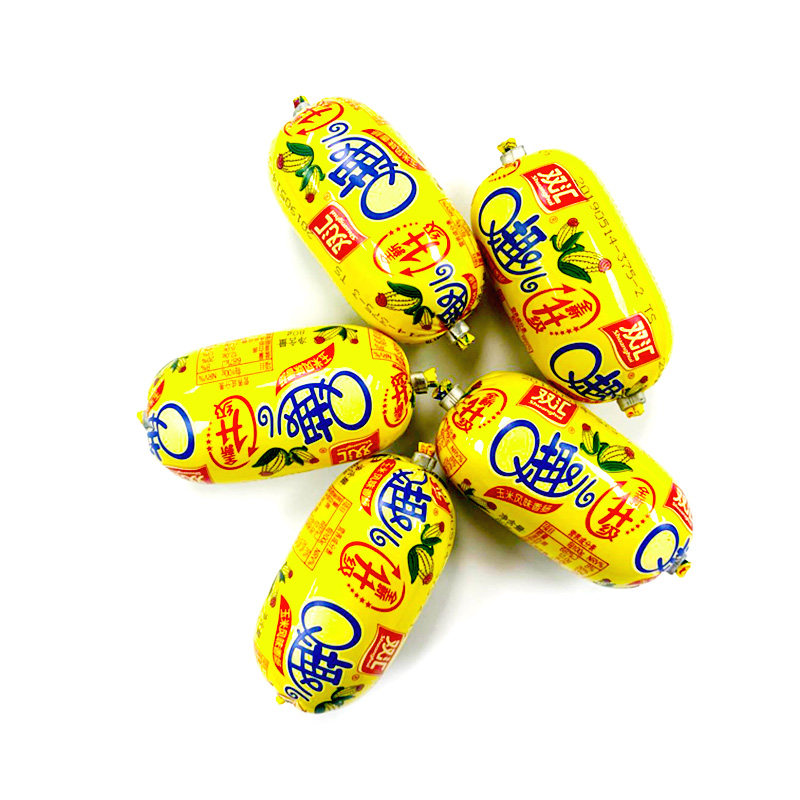 火腿肠双汇玉米趣儿香肠70g5支即食零食小吃包装即食肠类