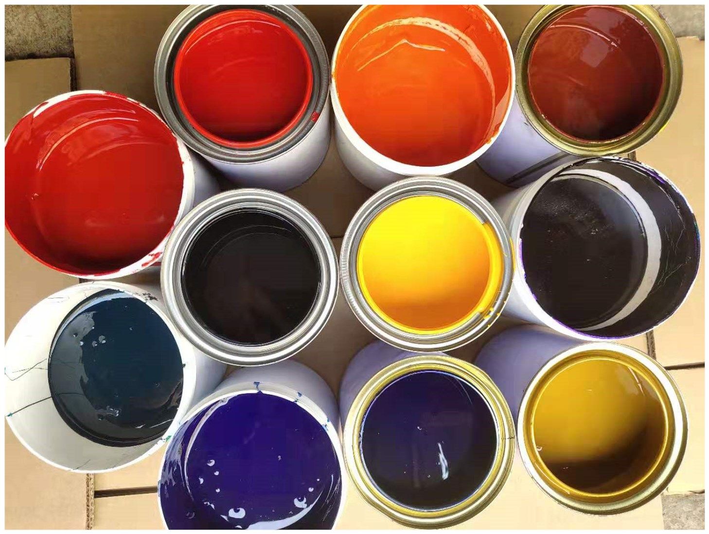 色浆油性家具油漆调色色色面漆木器漆高浓度pu色浆