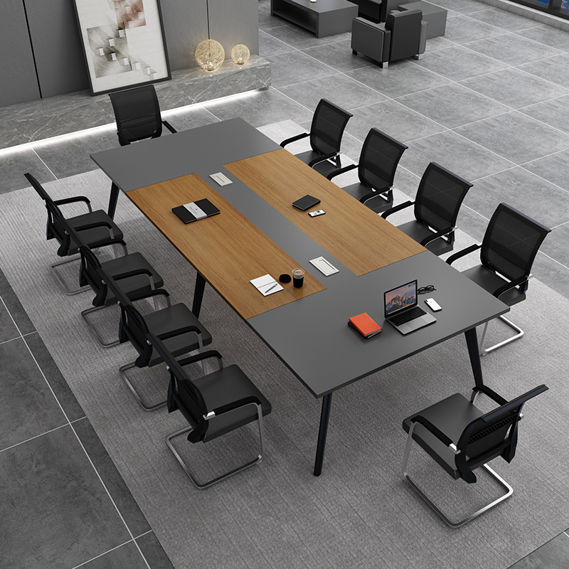 办公桌会议桌长桌现代简约拼接简易洽谈多功能办公室桌椅会议桌
