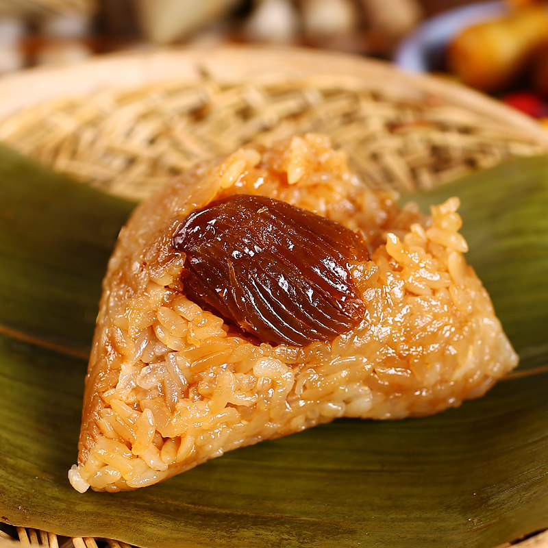 郑永丰新鲜兴味嘉兴特产温州素粽甜粽红豆手工粽子