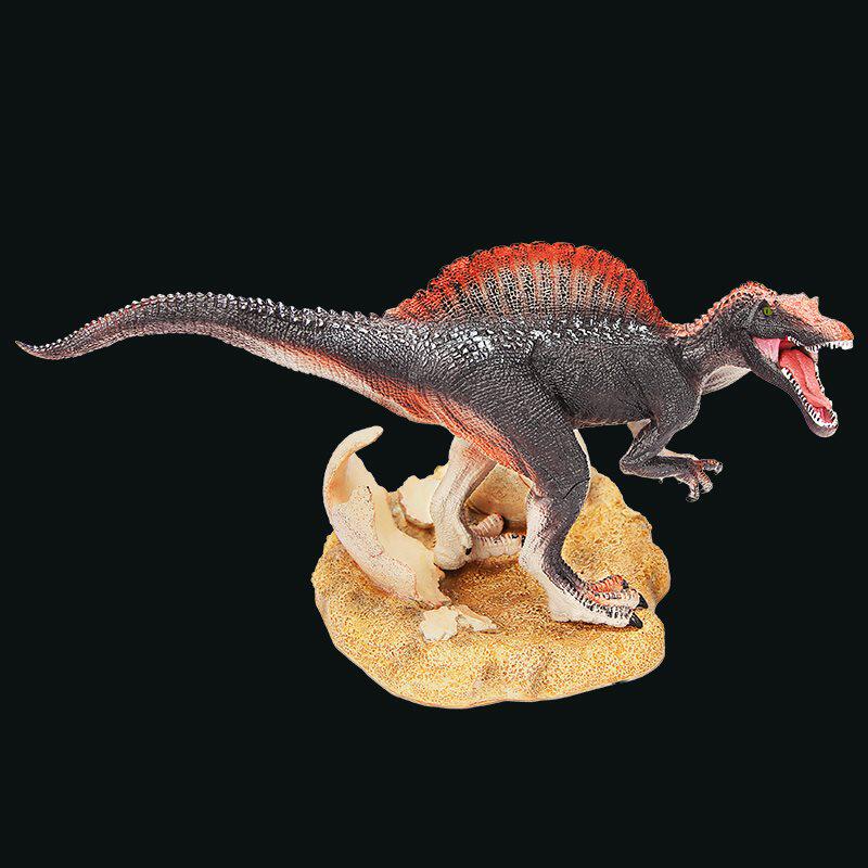 侏罗纪新款棘龙棘背龙实心仿真动物恐龙模型儿童玩具仿真