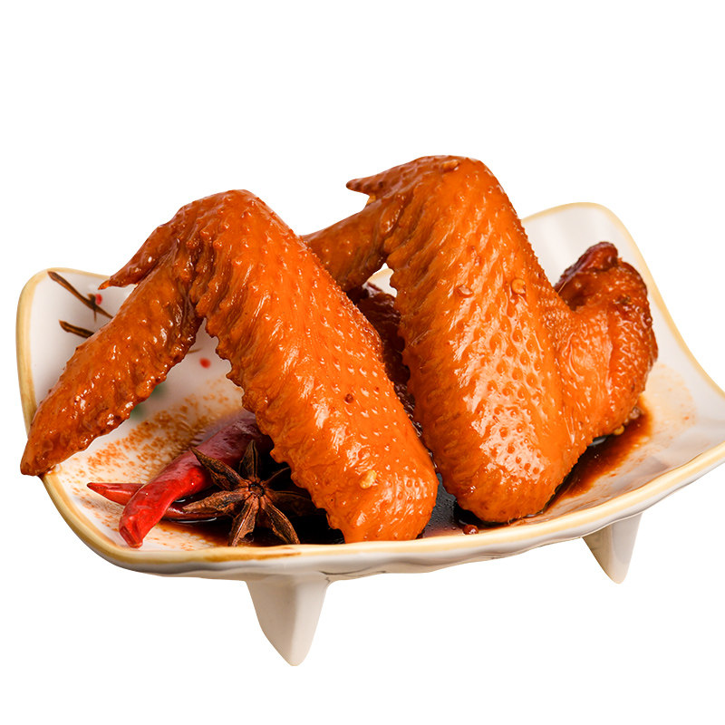 食即休闲零食鲍汁鸡翅3袋(热品库)