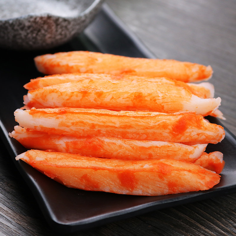 蟹柳进口泰国国力二味松叶蟹腿纪文寿司专用蟹系列