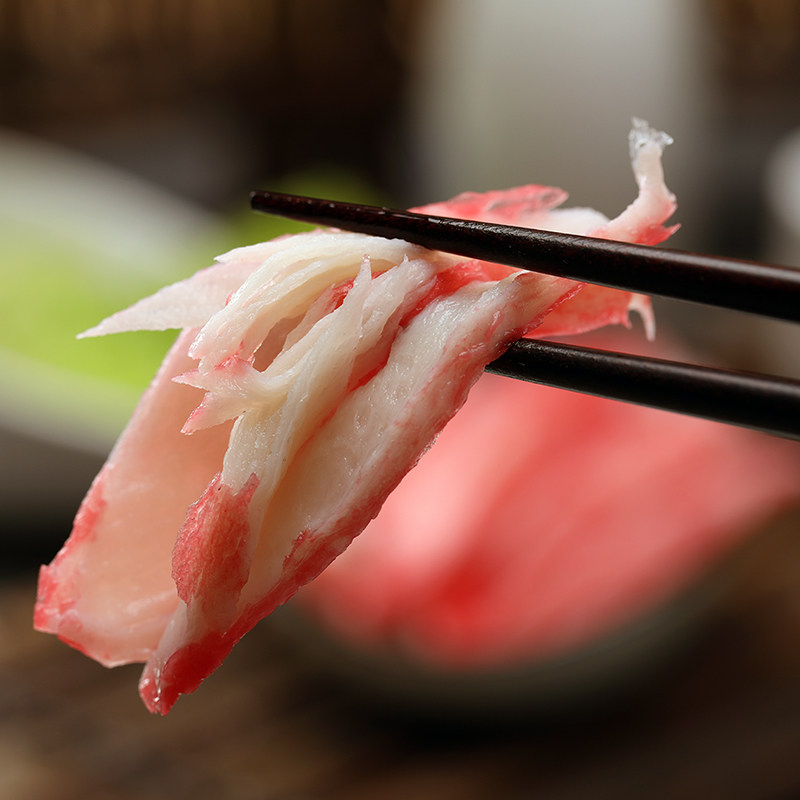 松叶情口鱼蟹270g友联日式料理冷冻蟹足解冻寿司料理