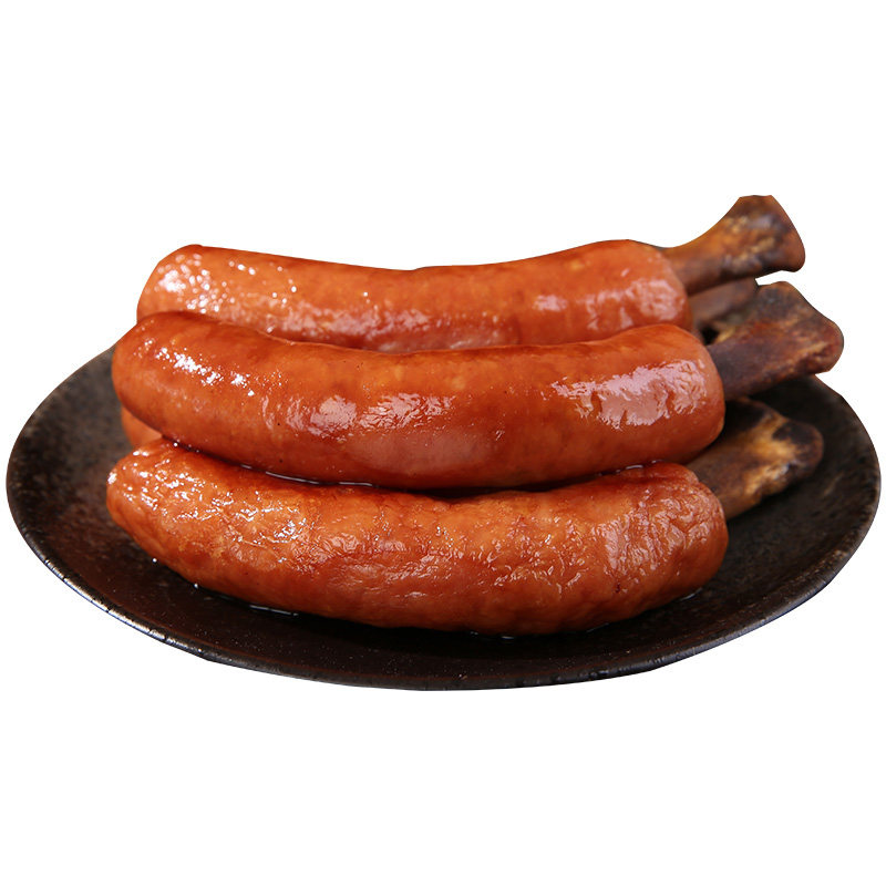 沃马食品骨付香肠1kg 带骨香肠25根 原味 烤肠(可炸,烤,煎,蒸