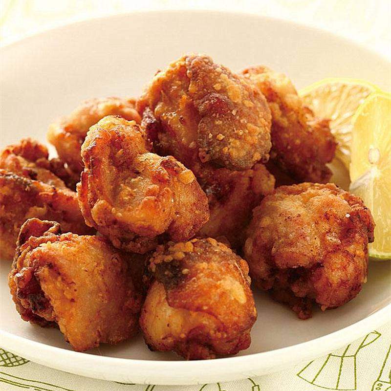 小吃正大日式唐扬鸡块1kg油炸鸡腿腌制韩式寿司料理