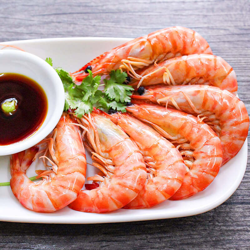 500g活虾水产白虾竹节九节北京基围海鲜鲜活活虾