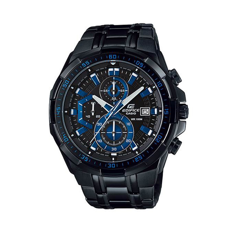 casio卡西欧手表男赛车三眼计时运动防水石英手表efr539bk1a2
