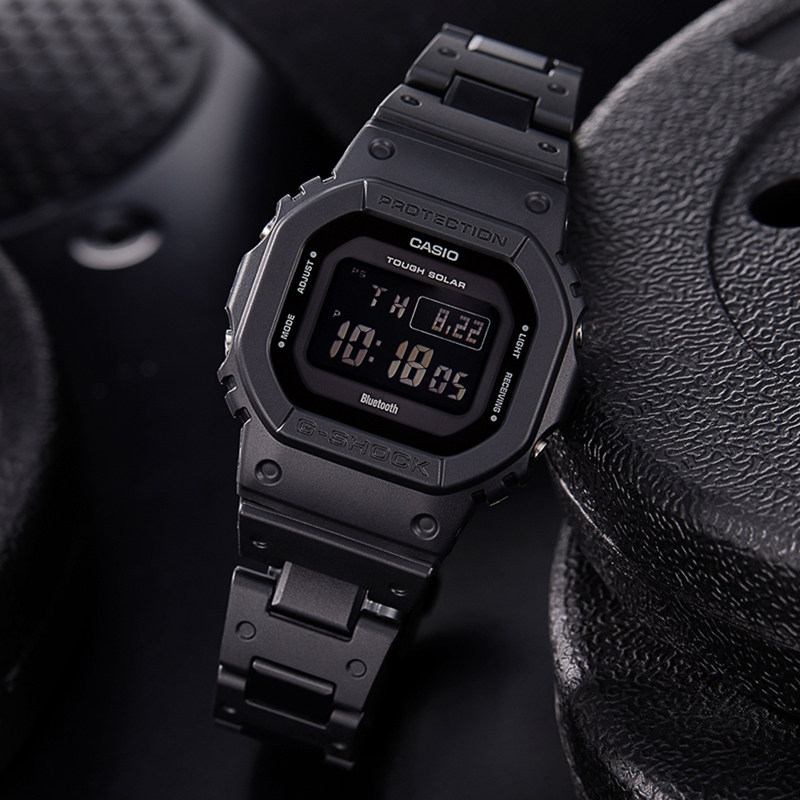 casio卡西欧gshock塑钢防水电波蓝牙经典方块手表日韩腕表
