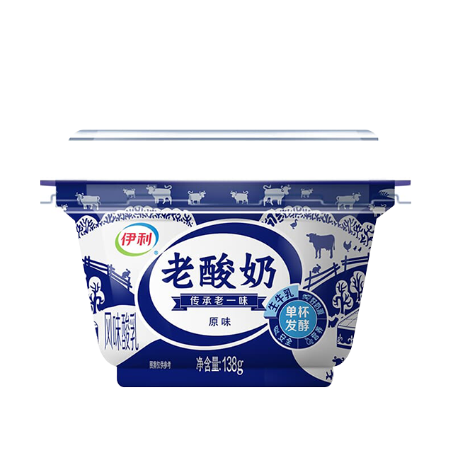 聚划算百亿补贴yili伊利老酸奶138g12杯