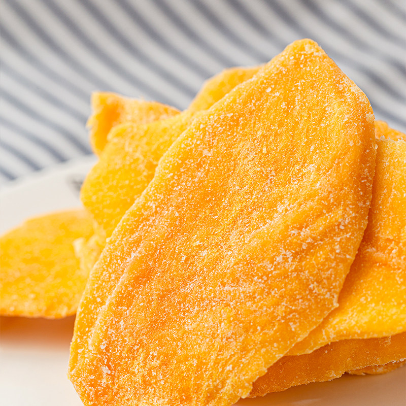 宅而有味芒果干500g水果干大礼包果脯蜜饯果干整箱装芒果零食包邮