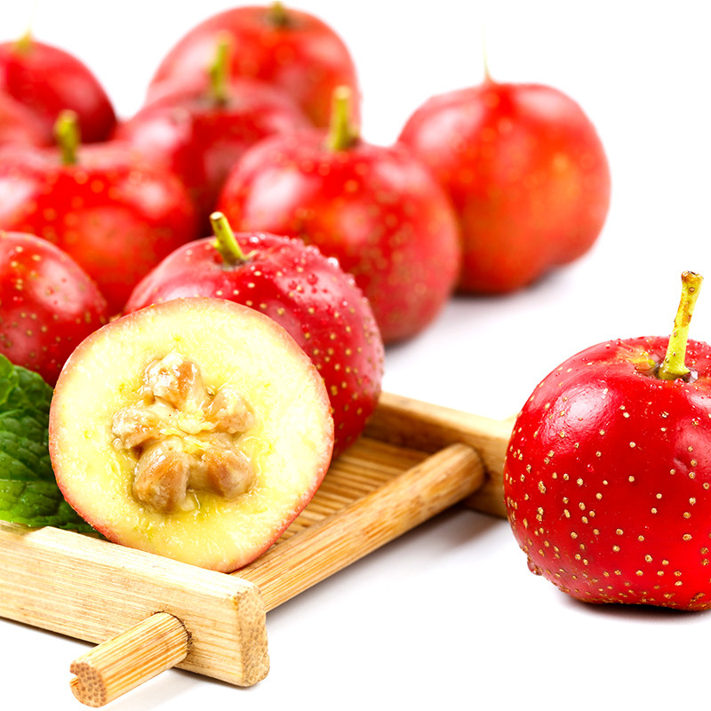 山楂果新鲜现摘现发5斤装特级山里红果山楂水果新鲜当季整箱包邮