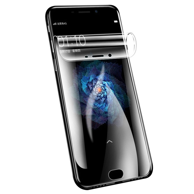 oppo屏幕指纹防爆r9tm磨砂蓝光r9plustma软膜全包手机贴膜