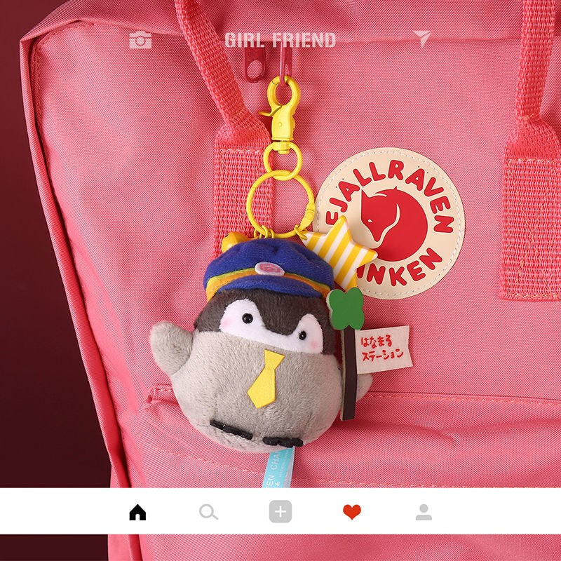 翟潇闻同款企鹅小公仔书包挂件毛绒玩偶挂饰网红钥匙扣