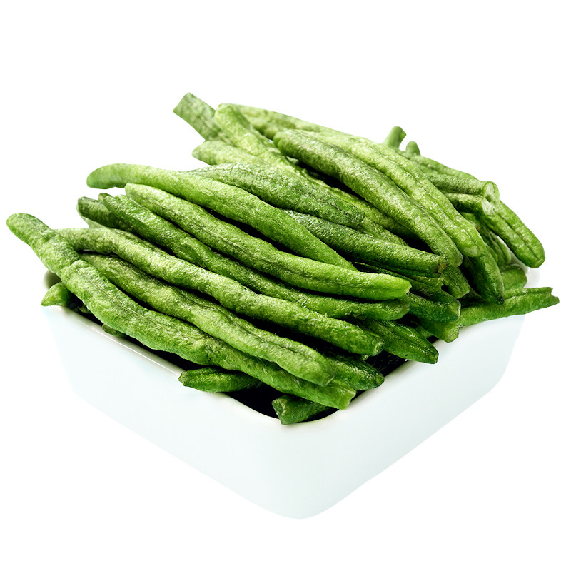 果蔬五三农场脆青刀豆脱水脆非高温油炸孕妇蔬果干