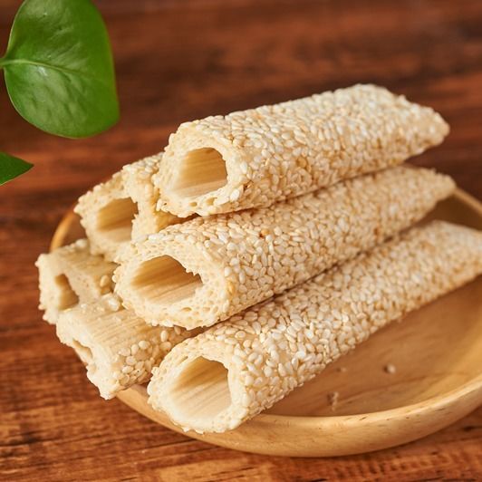 河南特产怀旧芝麻糖 酥老式麻糖麦芽糖 棍灶糖芝麻糖 杆500克包邮