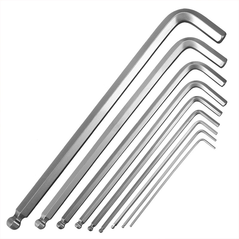 六方六角扳手套装家用6角螺丝刀工具球头磁性内六角扳手