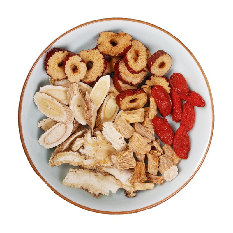 黄芪党参当归枸杞红枣组合装甘肃无硫特级中药材黄氏片煲汤气血茶