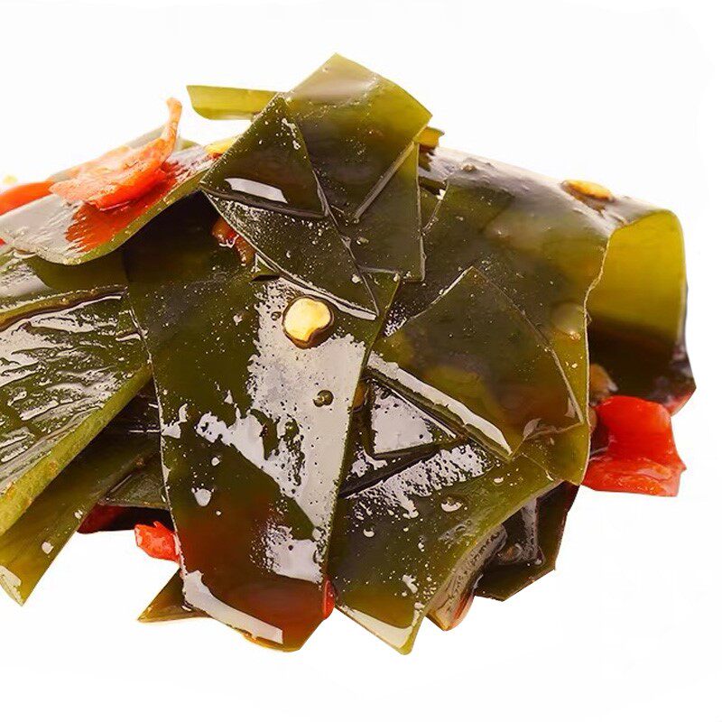 帮子麻辣鸭味海带脆片卤味特产小吃素食零食手机保护套