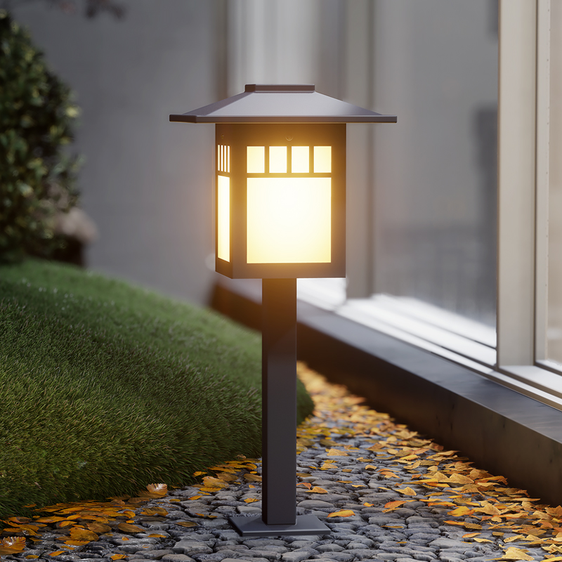 新款中式仿古庭院灯户外防水日式草坪灯小区景观景观庭院灯饰