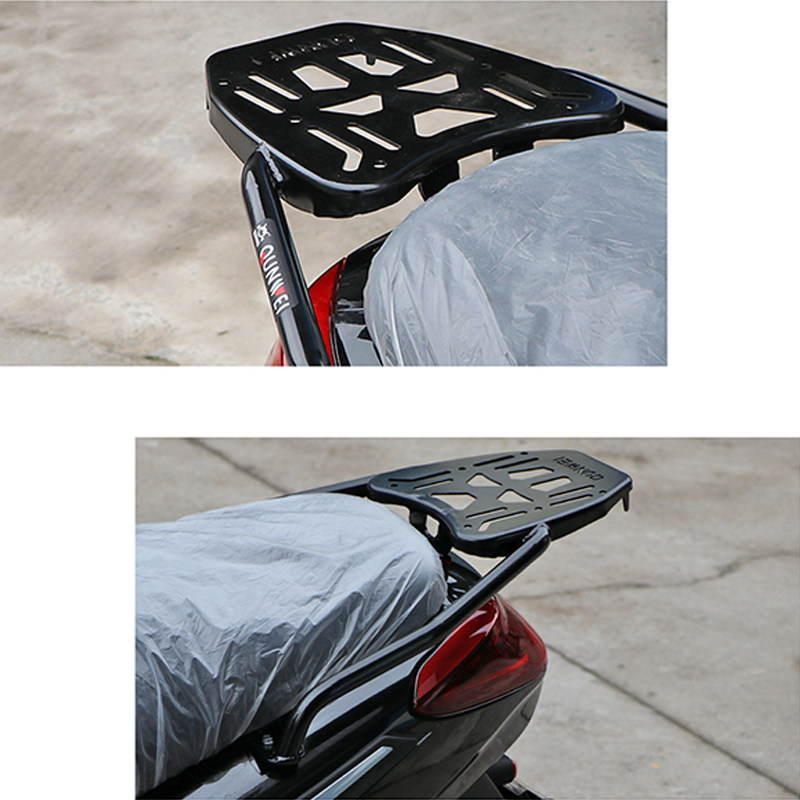 适用宗申比亚乔x7摩托车铝合金尾箱后备fly150尾架摩托车尾箱