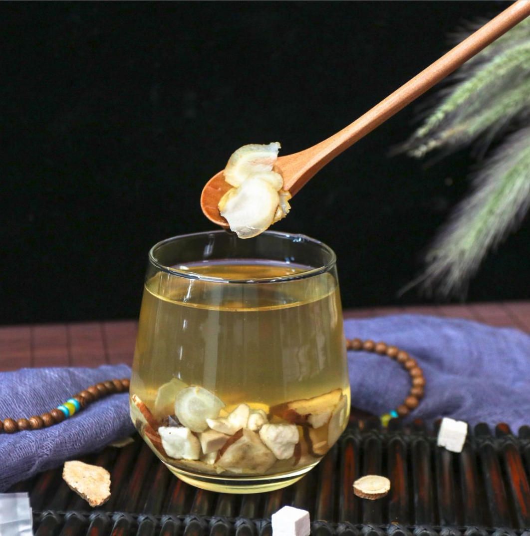 茶养养生甘草气血组合气脾滋健益补白术茯苓养生茶