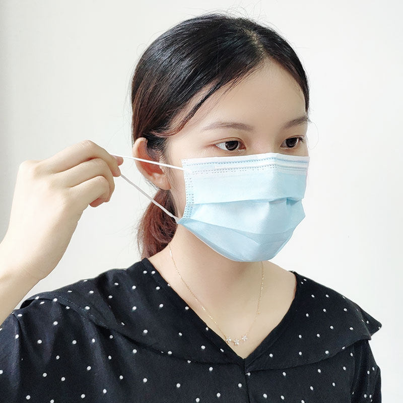 现货一次性成人口罩民用三层防护复工男女防尘夏日透气口鼻罩出口