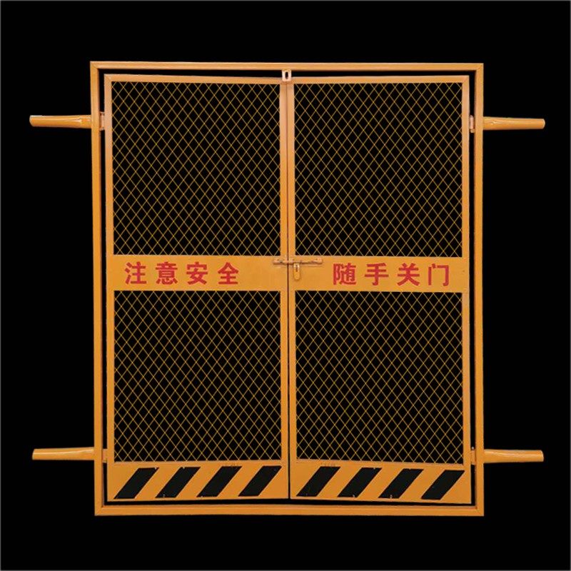 电梯挚轩施工安全建筑建筑工工地货梯升降机防护护栏