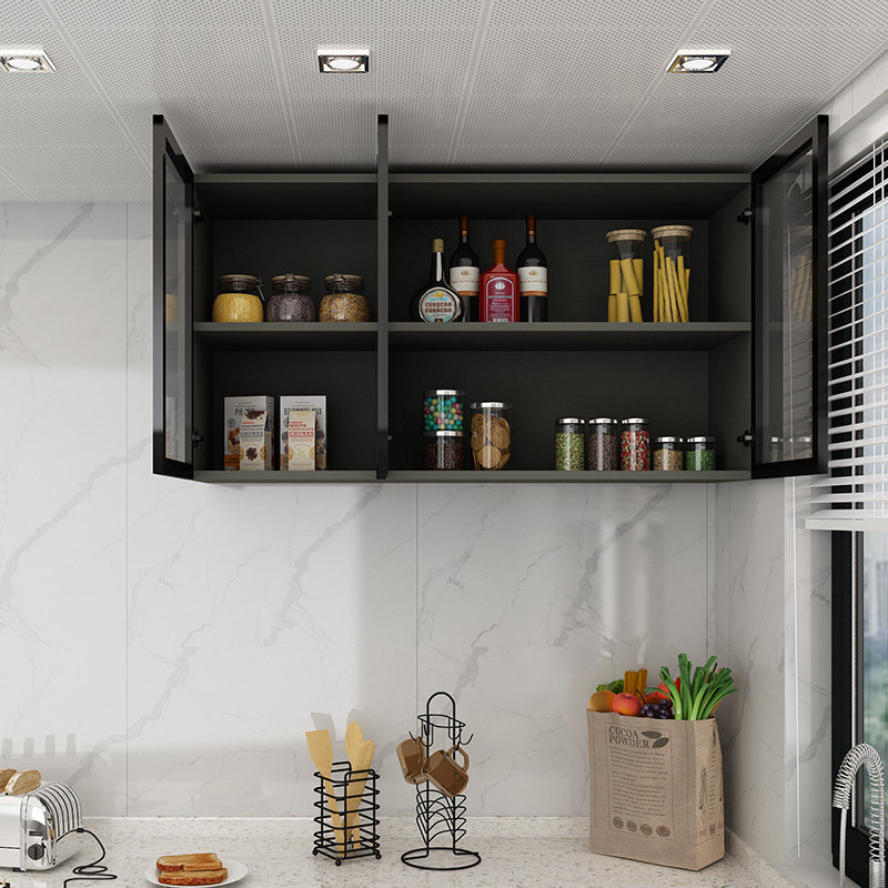 定制玻璃厨房浴室卧室阳台橱柜吊柜壁挂柜墙柜吊柜