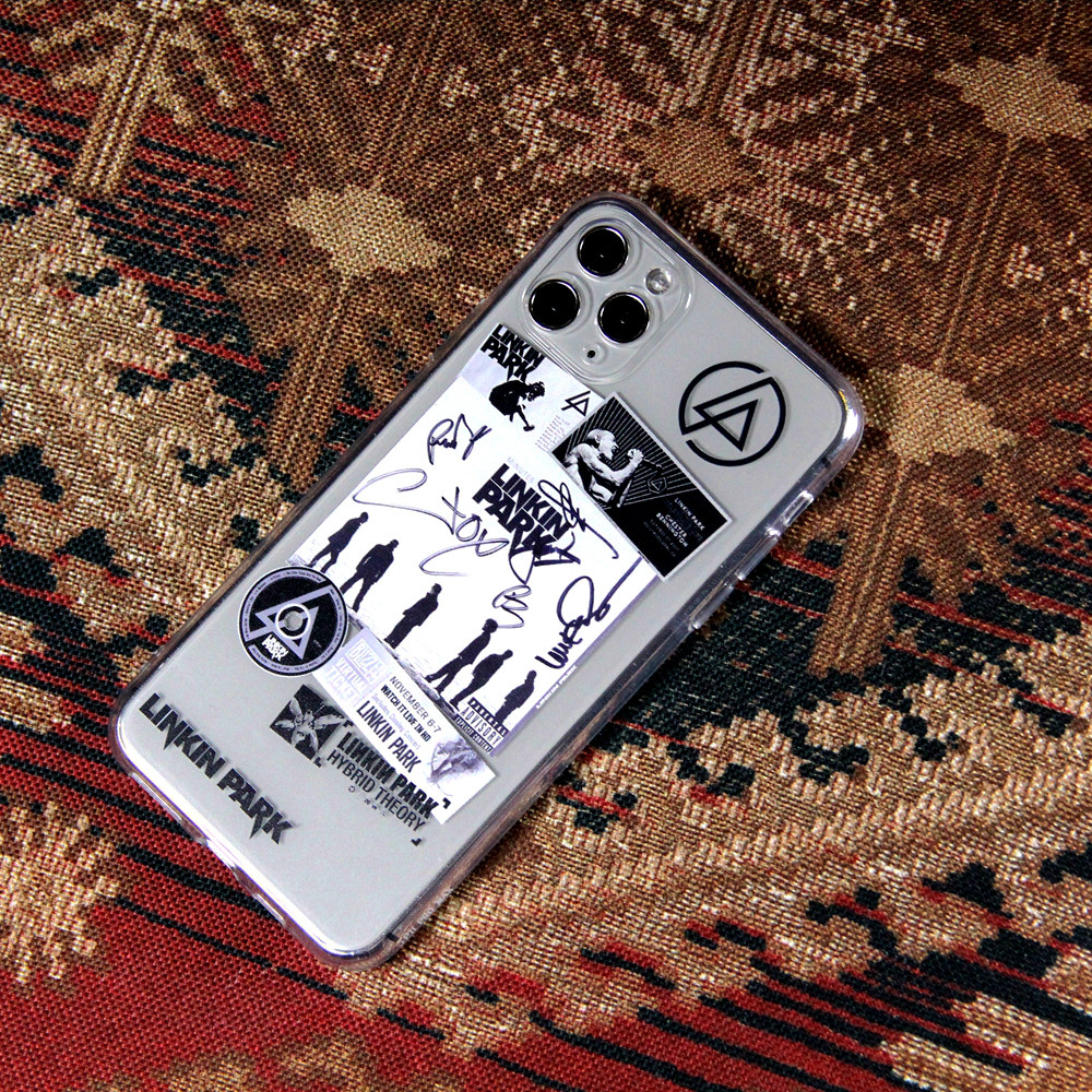 linkinpark林肯公园透明手机机壳适用苹果12iphone13xsmaxr11pro78