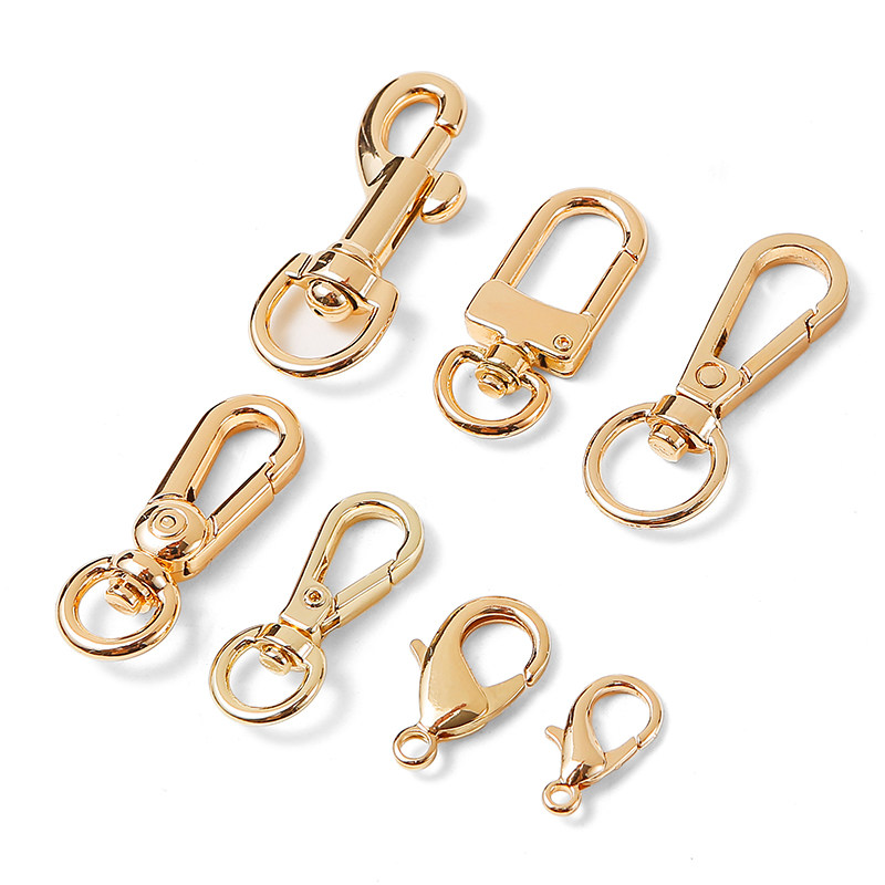 包包扣头一字锁扣扣锁扣狗龙虾挂扣五金钩扣拎环