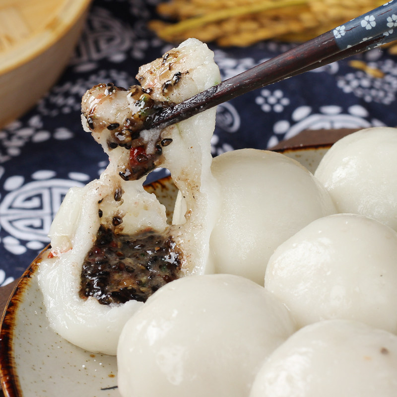 元宵木糖豆沙芝麻五仁无糖汤圆滚粉老式东北汤圆