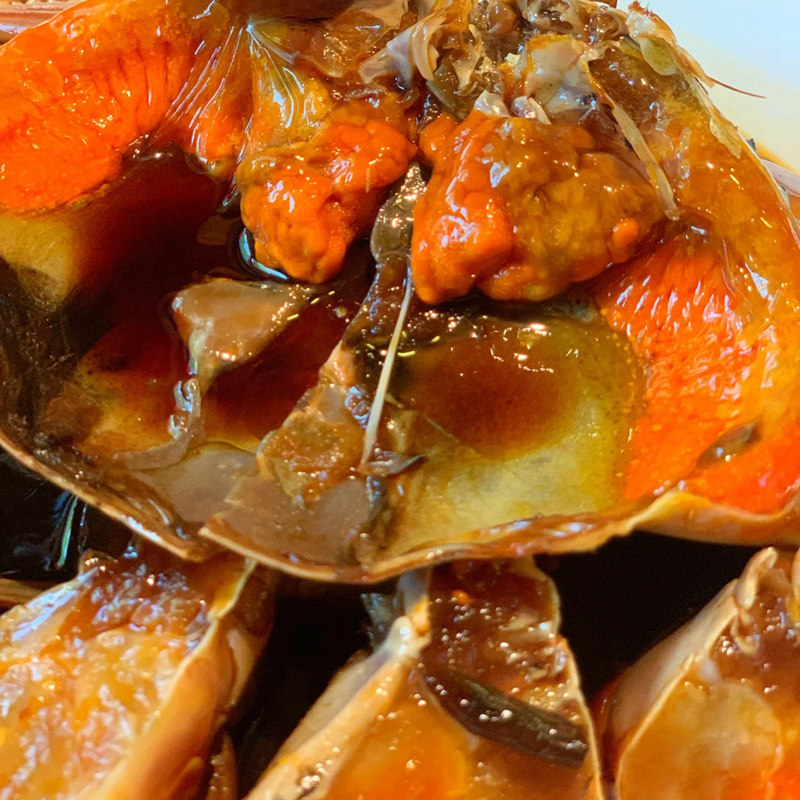 红膏呛蟹宁波舟山特产醉蟹即食韩国酱母蟹生蟹类制品
