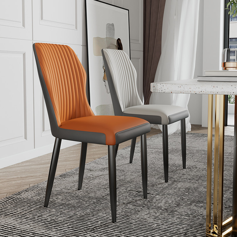 轻奢椅子餐椅家用现代简约餐桌桌椅酒店靠背欧式餐椅