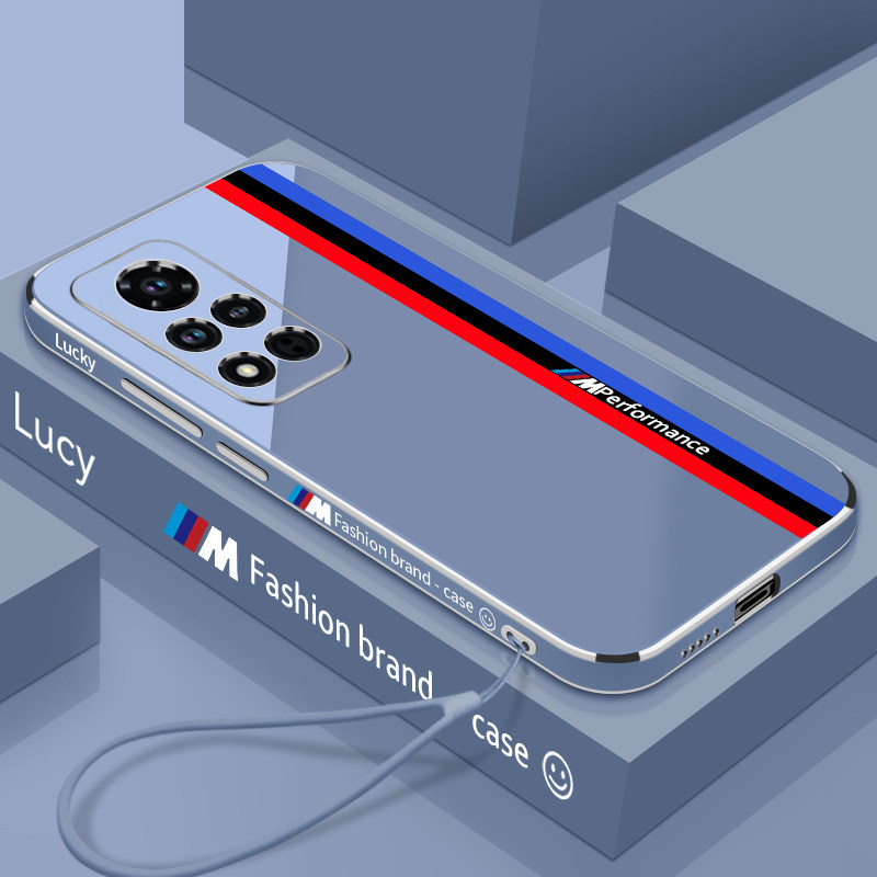 华为荣耀v40手机壳英文字母侧边