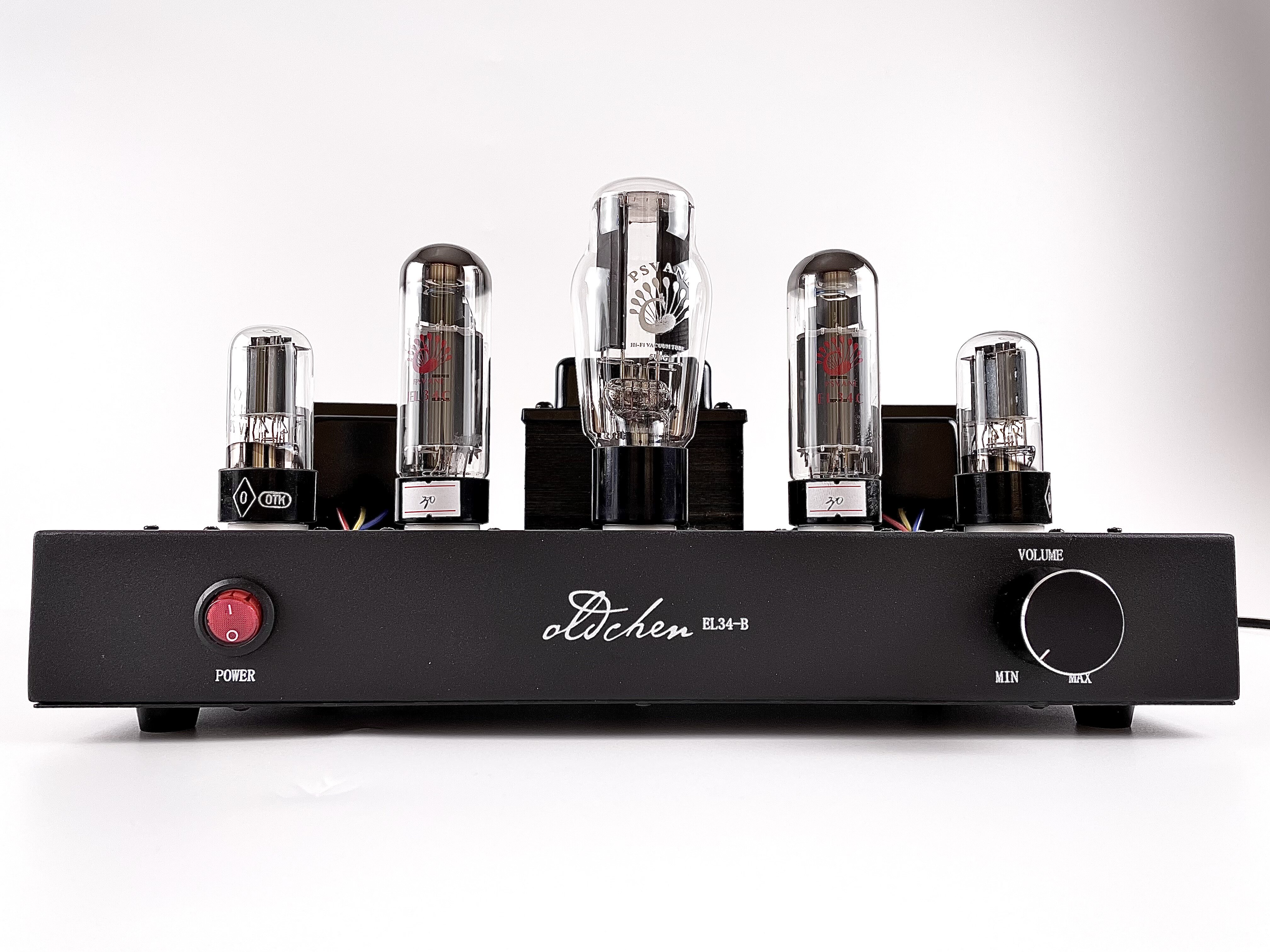 老陈胆机el34单端手工搭棚纯胆机hifi发烧音响电子管胆机