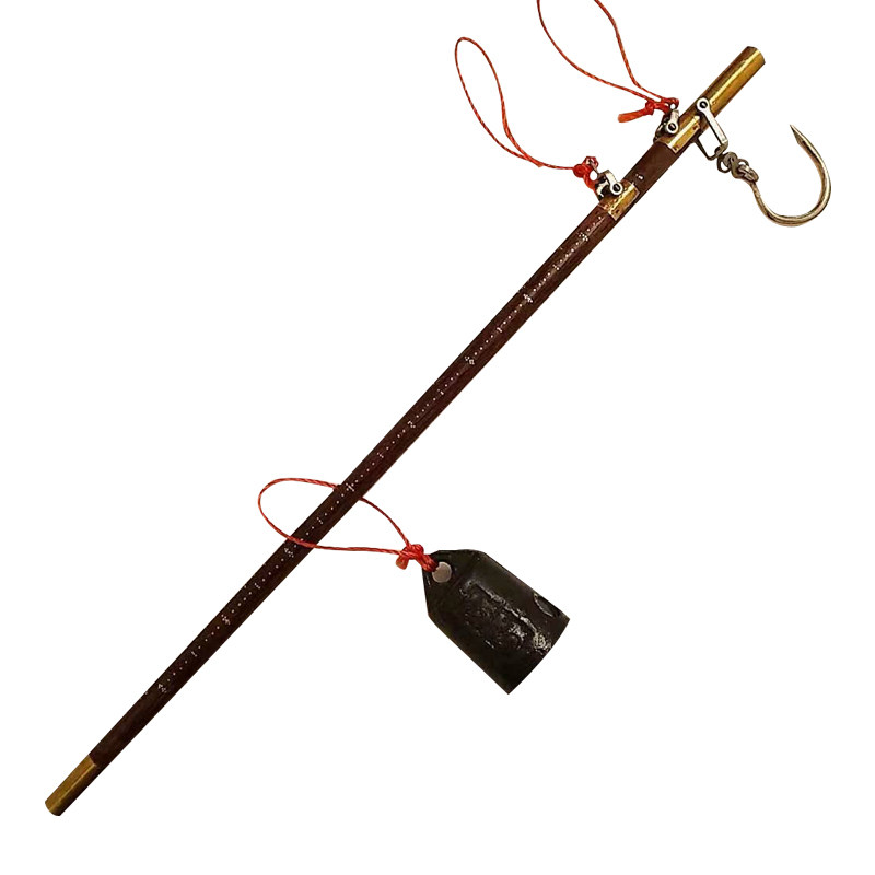 杆秤老式秤砣木杆带盘手工手提秤带钩秤喜秤手提秤