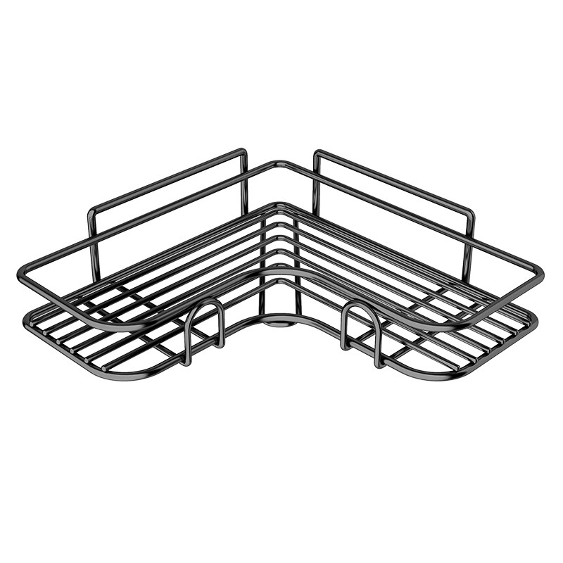 浴室角架打孔卫生间厕所洗手间洗澡间置物架三角架转角浴室角架