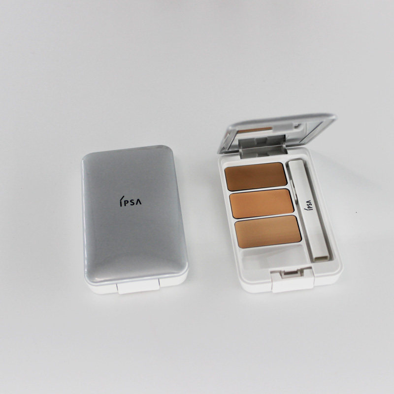 ipsa茵芙三色遮瑕黑眼圈眼袋正品小样色卡遮瑕