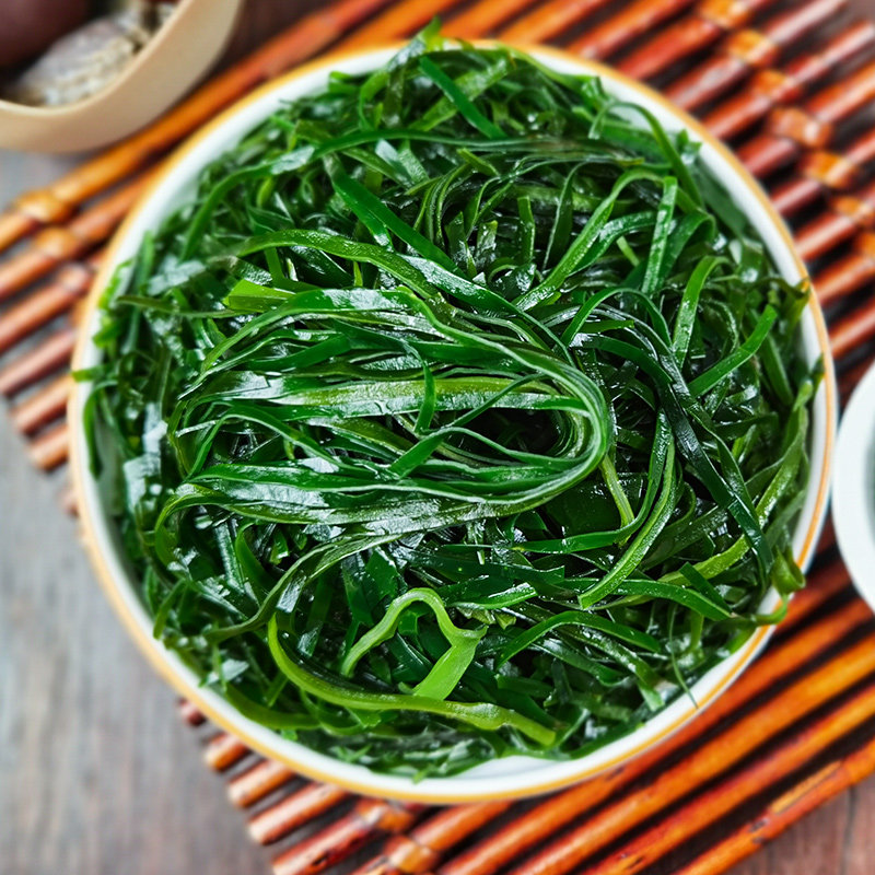 海带干货压缩烘干圆饼苗淡干无沙免洗海带头海带