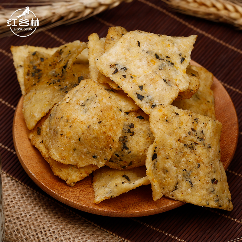 西安锅巴零食大袋花椒玉米辣子手工陕西特产膨化食品