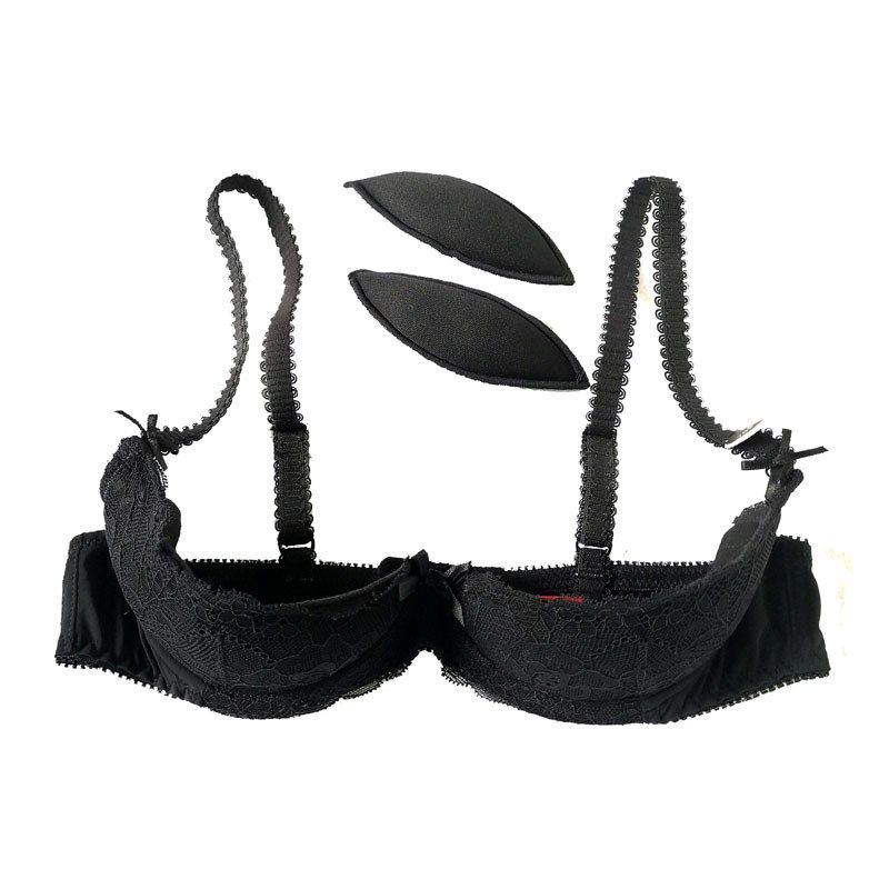 欧美聚拢上托情趣内衣下垂胸托胸罩插片款其它元器件