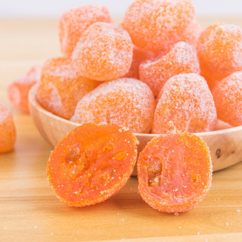 天山雪桔新疆500g金桔蜜饯果脯零食金橘第二金桔类制品