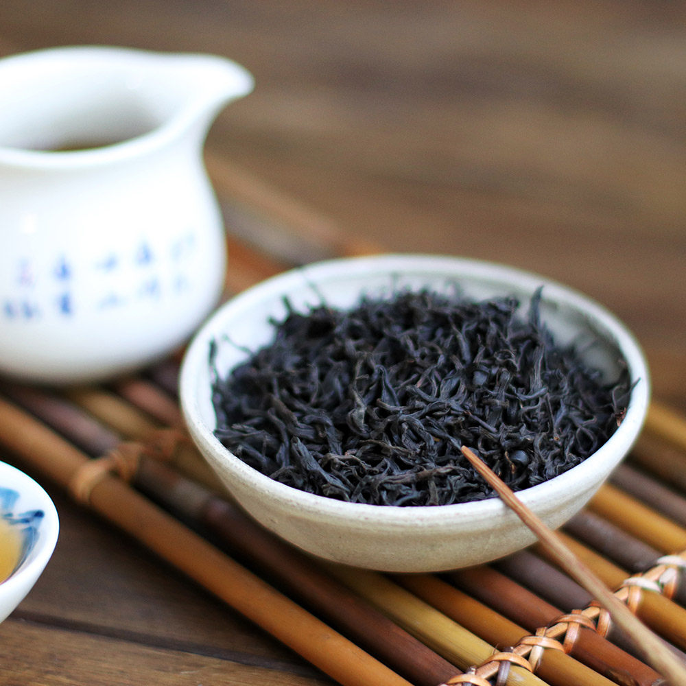 传统工艺功夫正山小种浓香香型红茶小袋烟熏正山小种