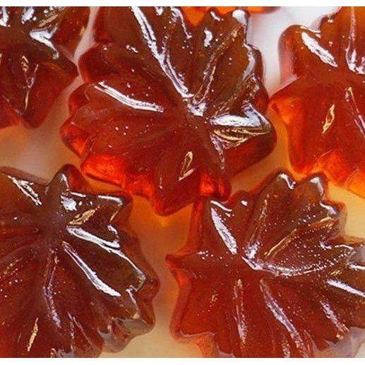 枫叶加拿大特产进口零食糖浆舔舔糖清口女生糖果仿真绿植