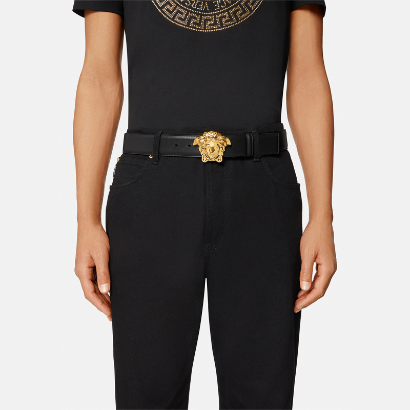 versace范思哲男士新款palazzo立体美杜莎腰带腰带