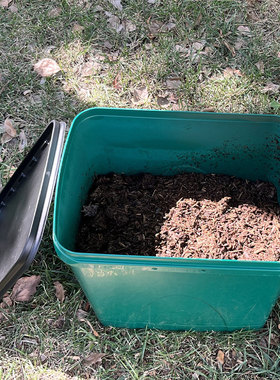 biolan碧奥兰28l垫料桶 防潮家用收集桶收纳多功能桶 堆肥腐熟桶曼卉