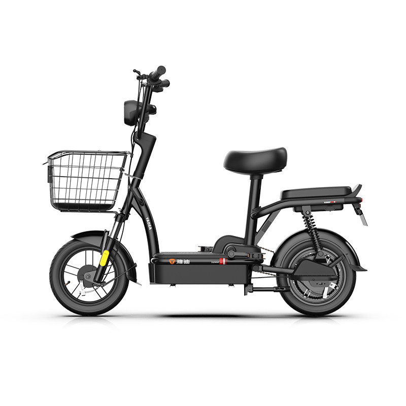 雅迪yadea电动车脚踏电动自行车48v新款石墨烯电瓶车小金果升级版